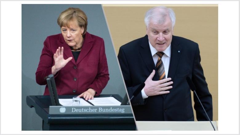 Angela Merkel und Horst Seehofer